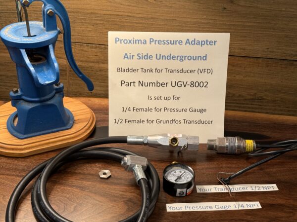 UGV-8002 Female Coupling Plug 1/2 npt for VFD
