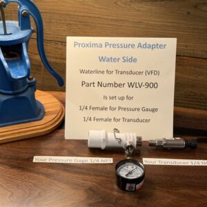 WLV-900 Waterline for VFD 1/4 npt
