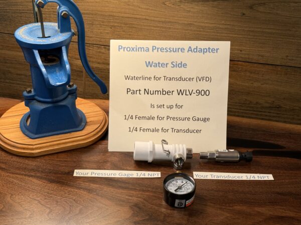 WLV-900 Waterline for VFD 1/4 npt